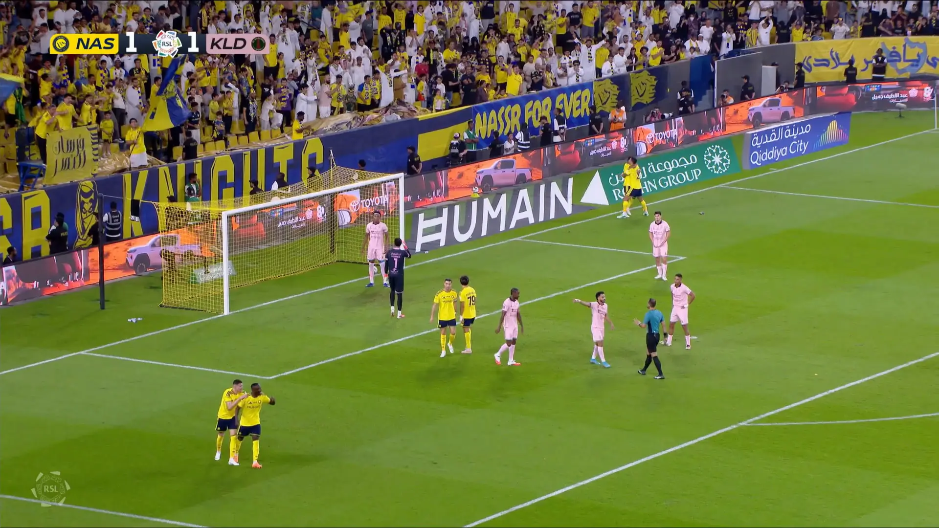 Mané brilha em goleada histórica do Al Nassr na liga saudita​‌​