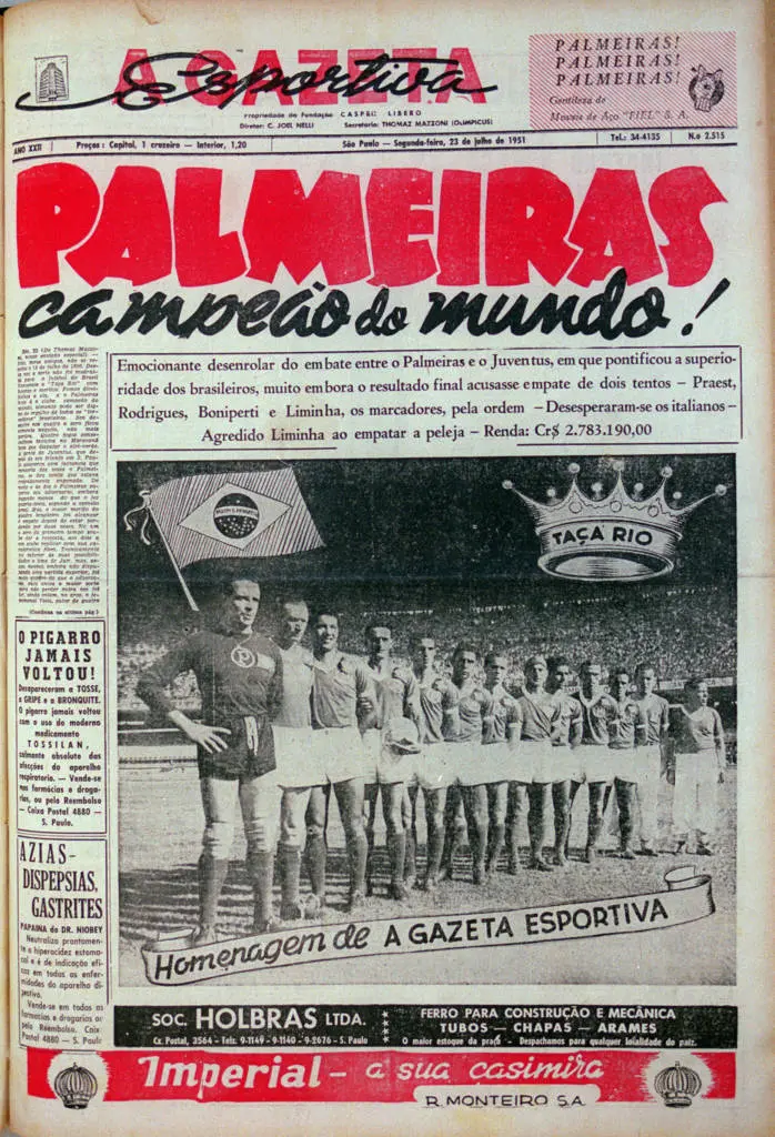 Gazeta Esportiva completa 79 anos e celebra trajetória histórica no jornalismo esportivo brasileiro