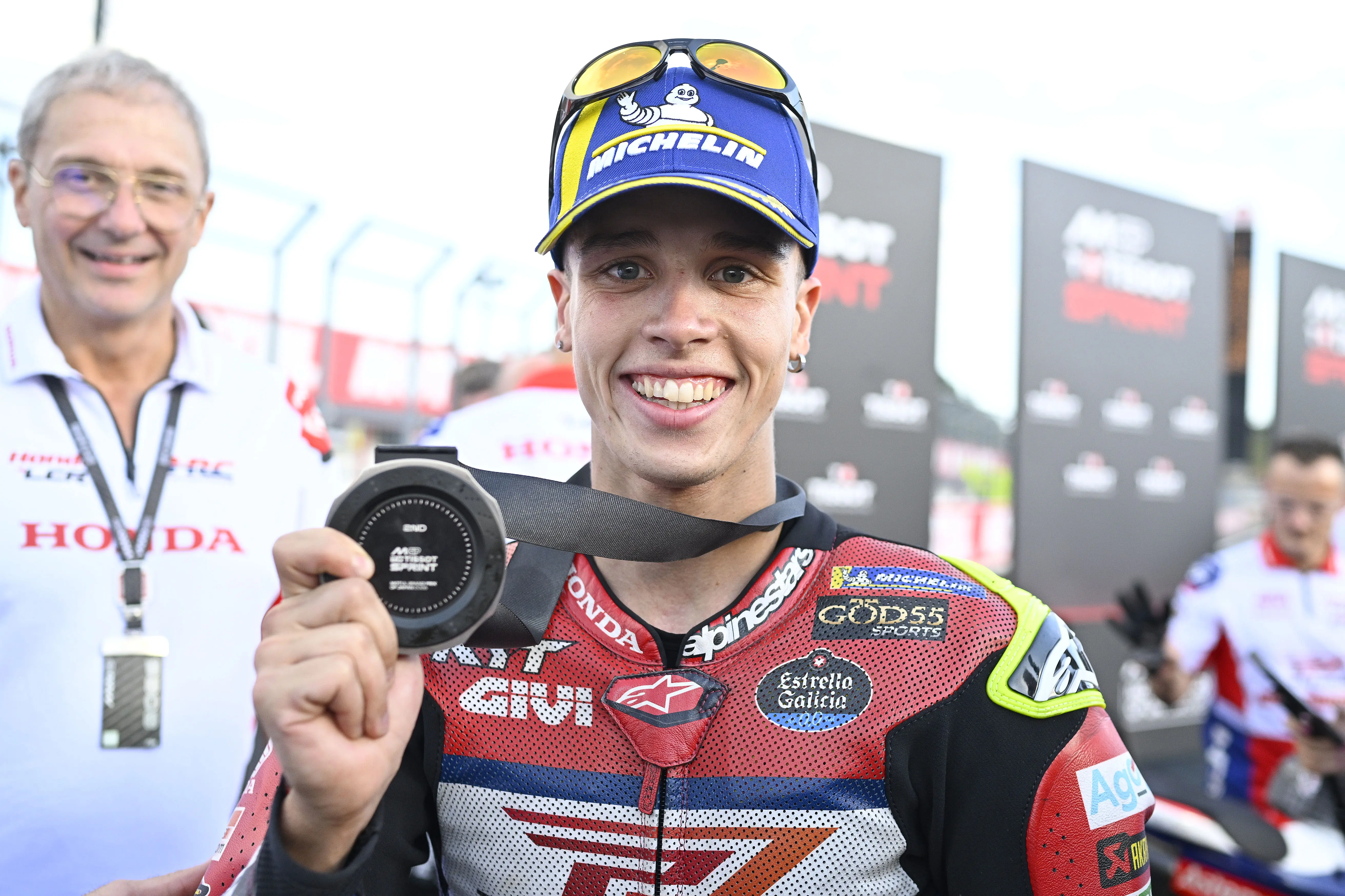 Diogo Moreira mantém pés no chão na MotoGP e diz que primeiro pódio ‘não foi real’