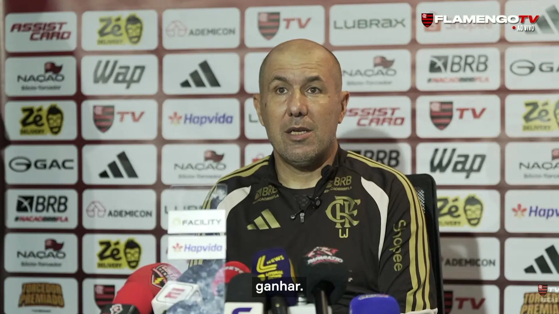 Leonardo Jardim exalta mentalidade vencedora do Flamengo: “É um clube habituado a ganhar”
