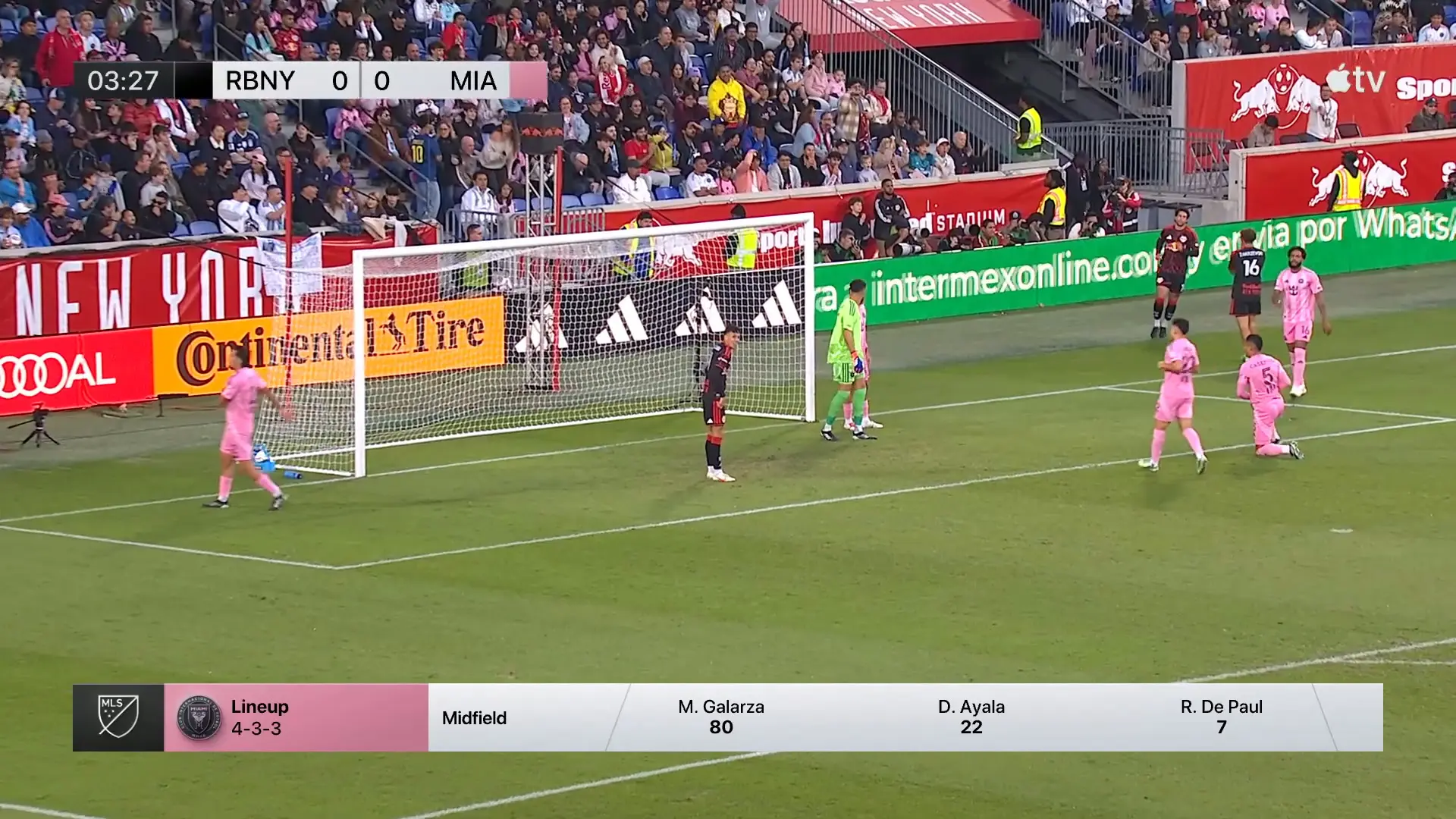 Melhores momentos: New York Red Bulls 2 x 0 Inter Miami CF pela MLS
