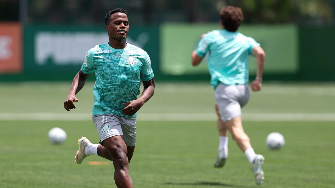 Veja as fotos do treino do Palmeiras deste domingo