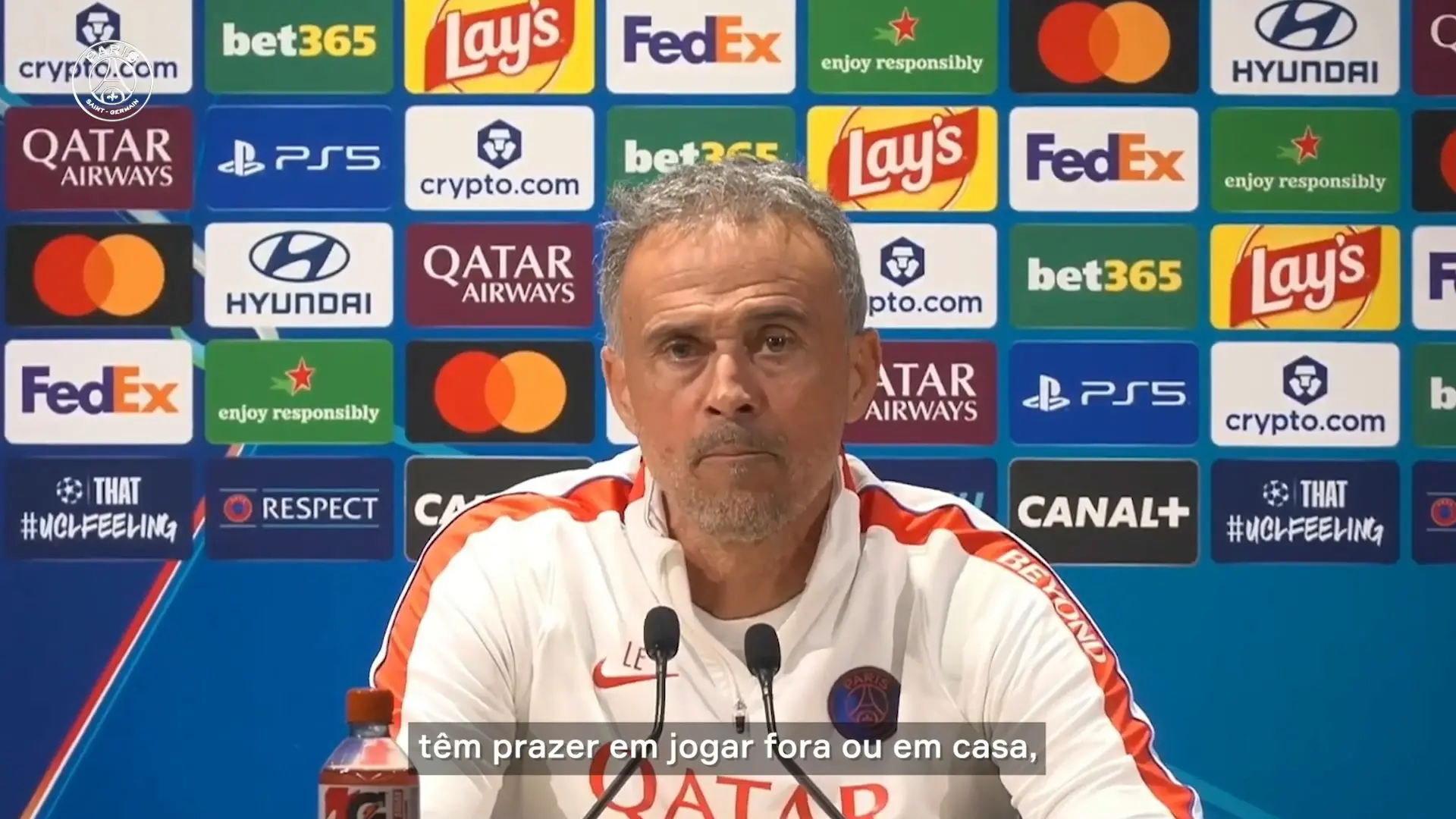 Luis Enrique exalta identidade do PSG antes de duelo contra o Barça
