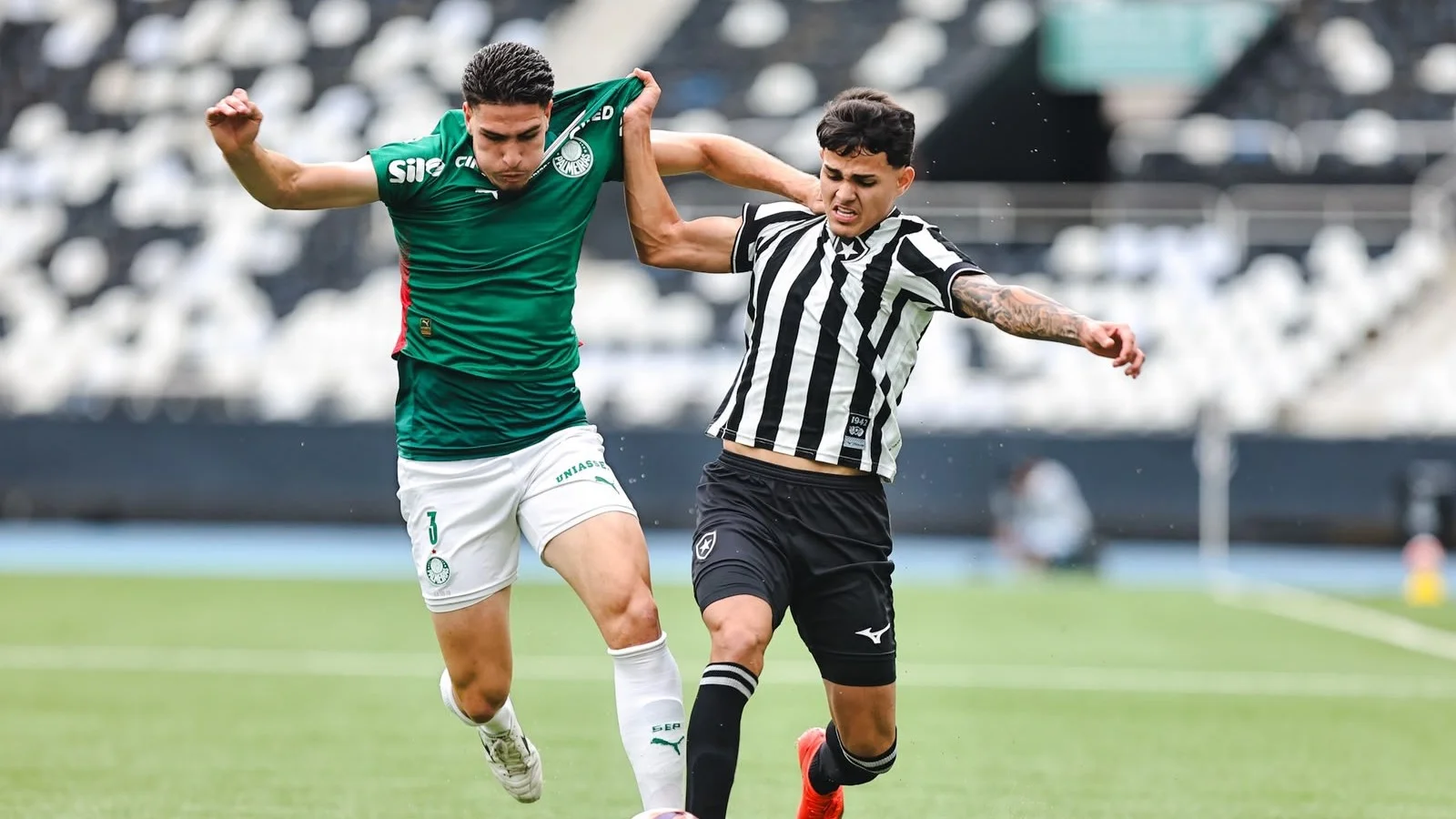 Palmeiras volta a vencer o Botafogo e enfrenta o Paysandu nas quartas da Copa do Brasil sub-20