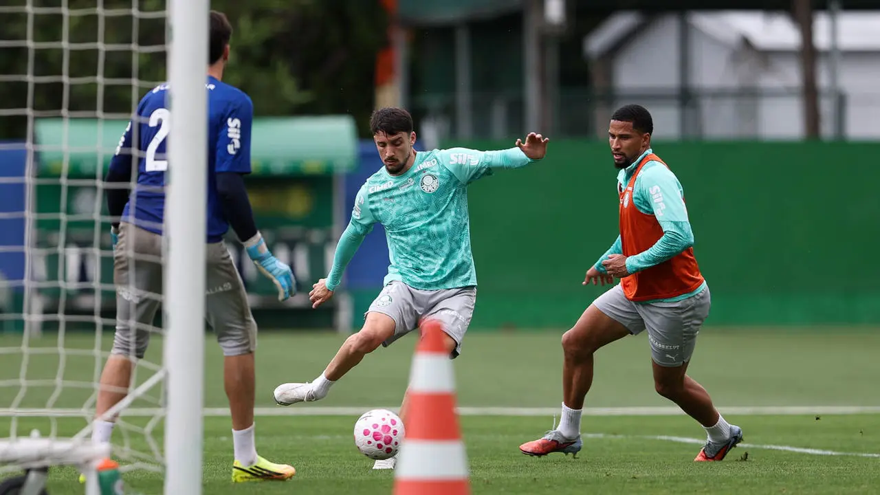 Veja fotos do treino do Palmeiras desta segunda-feira