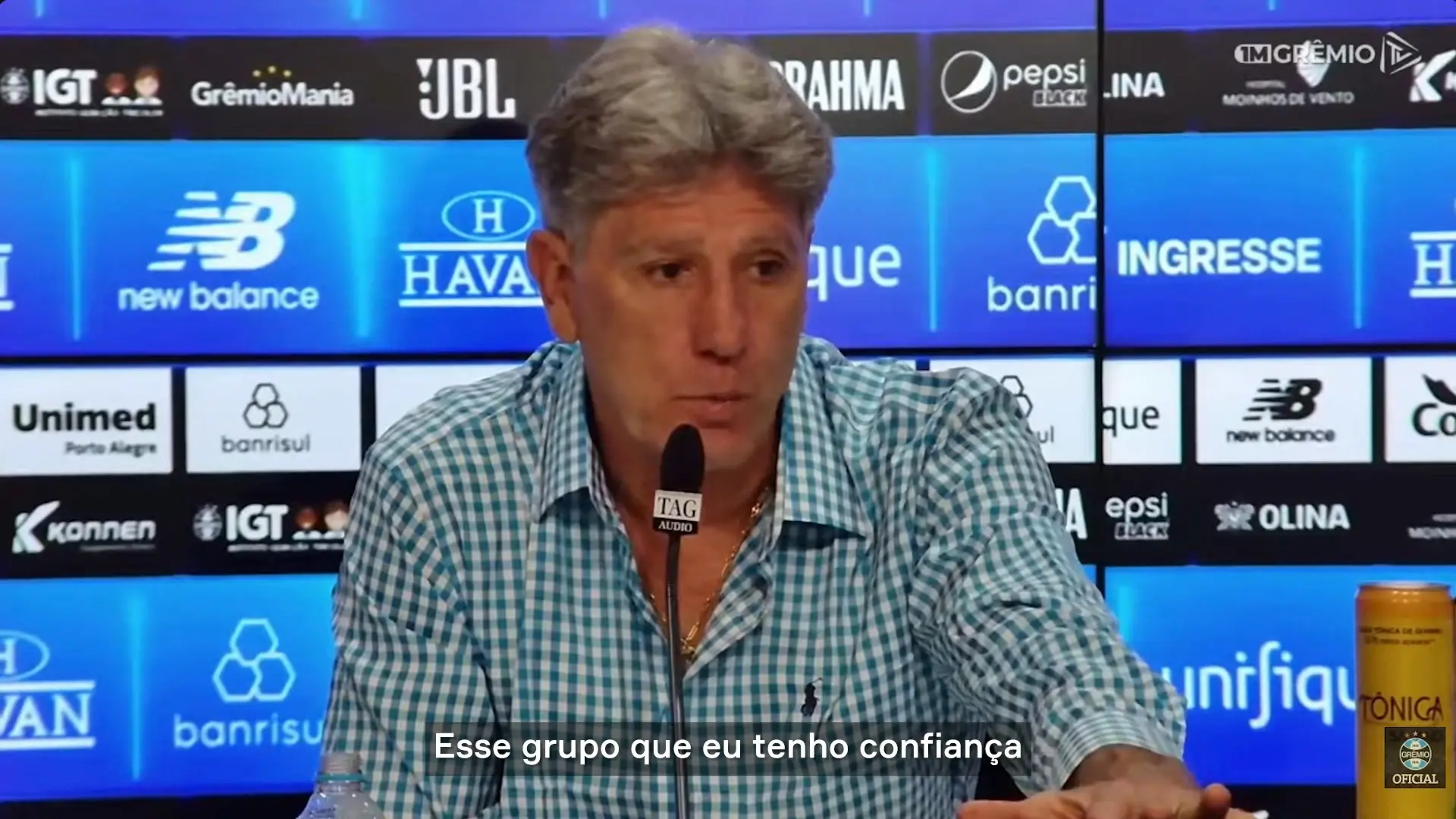 Renato Portaluppi vê evolução no Grêmio e pede paciência após empate no Gre-Nal: “Não tenho varinha mágic