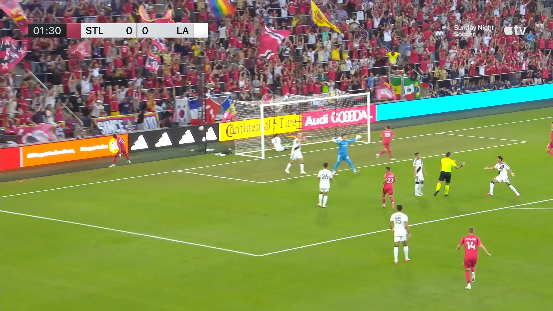 Melhores momentos: St. Louis City 6 x 2 LA Galaxy pelo MLS