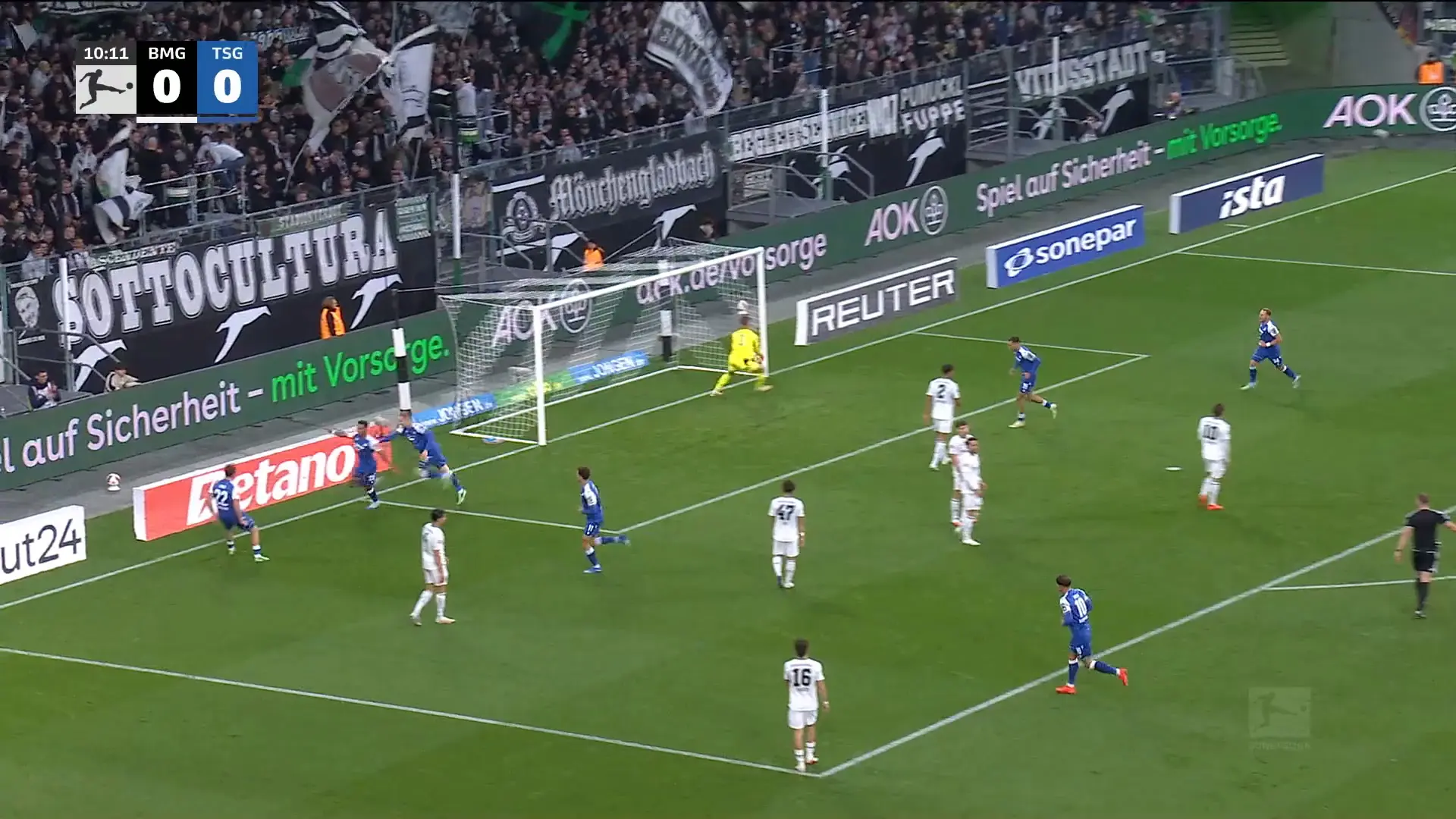 Melhores momentos: Borussia Mönchengladbach 1 x 2 Hoffenheim pelo Alemão