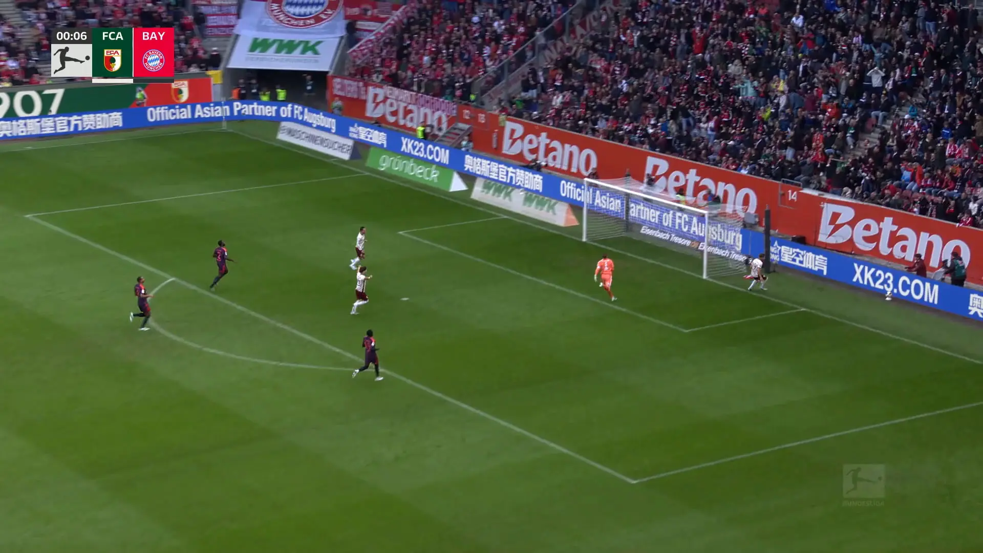 Melhores momentos: Augsburg 2 x 2 Bayern pelo Alemão