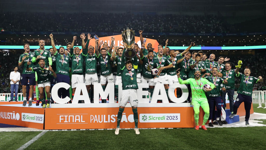 O Palmeiras quer seu 26º título paulista na história. O Verdão venceu as últimas duas edições e mira o tricampeonato (Foto: Cesar Greco/Palmeiras)