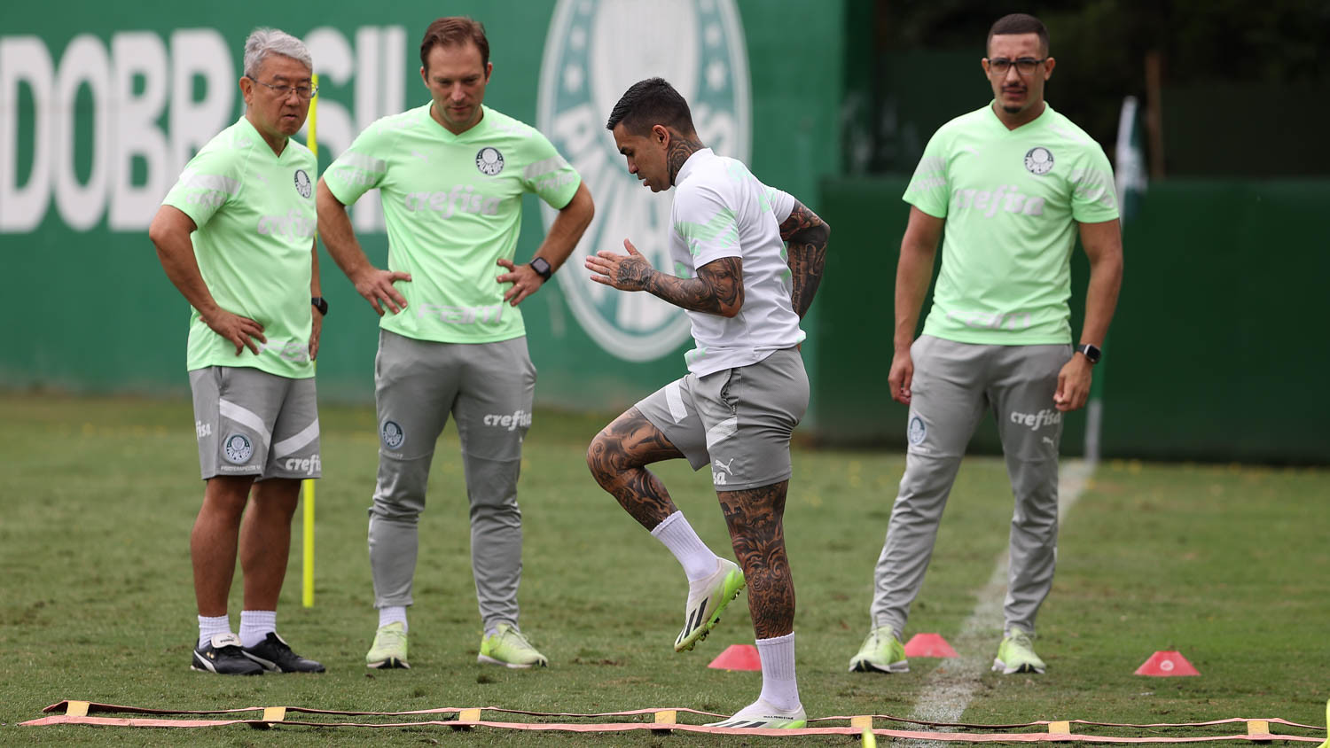 Dudu se recupera e Palmeiras se prepara para enfrentar o Ituano com último treino