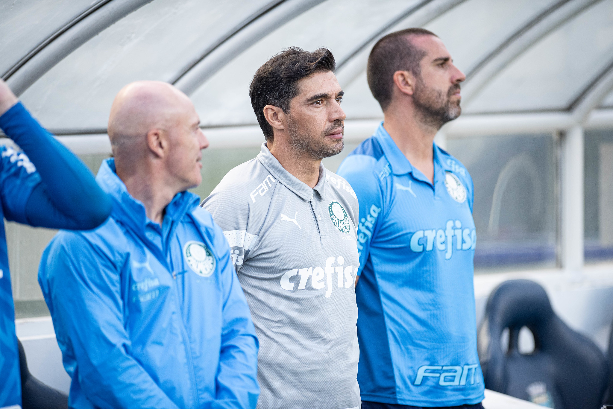 Abel Ferreira mantém equipe do Palmeiras sempre renovada durante a temporada.
