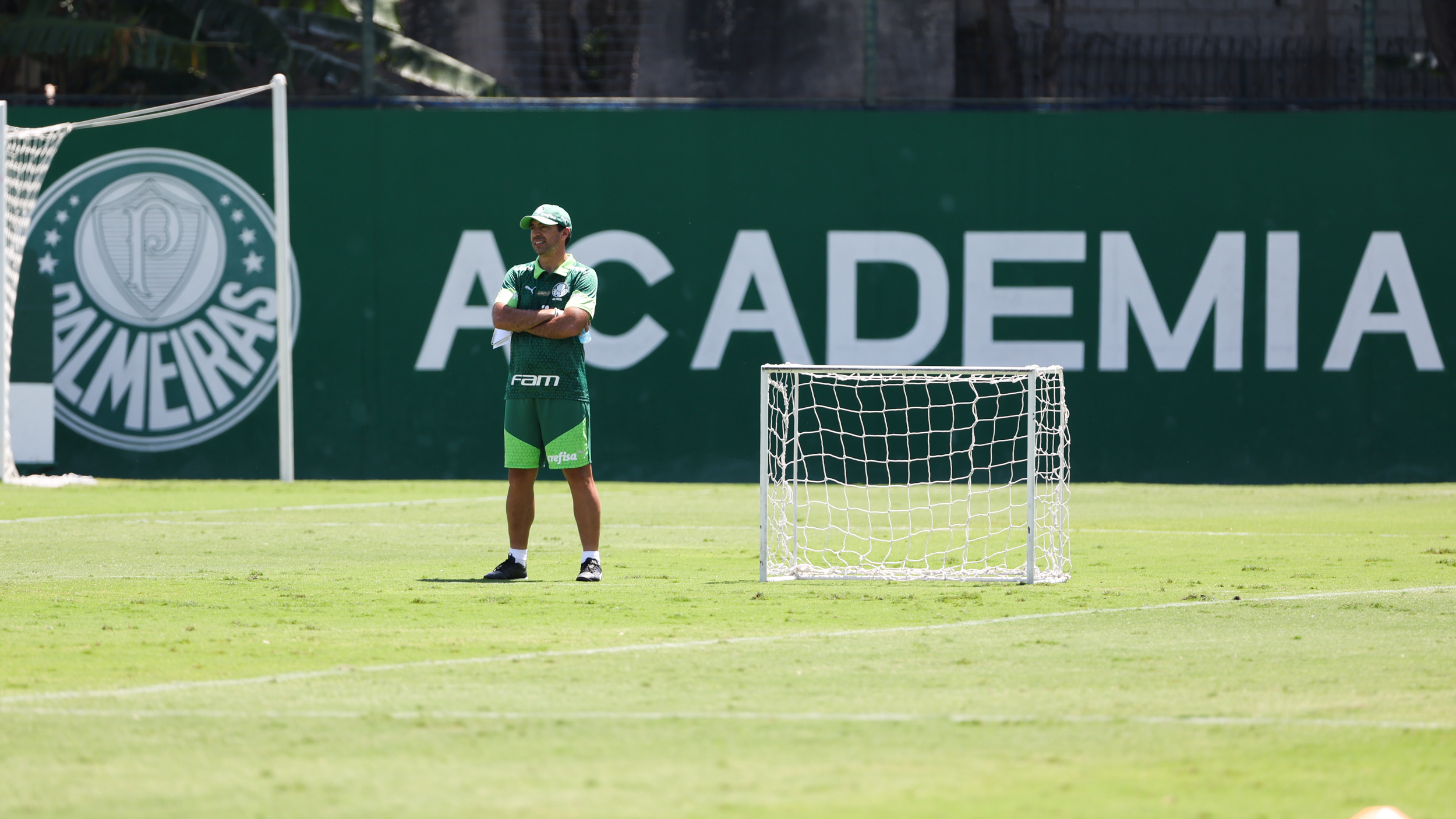 Atividade tática comandada por Abel marca preparação do Palmeiras para quartas do Paulista