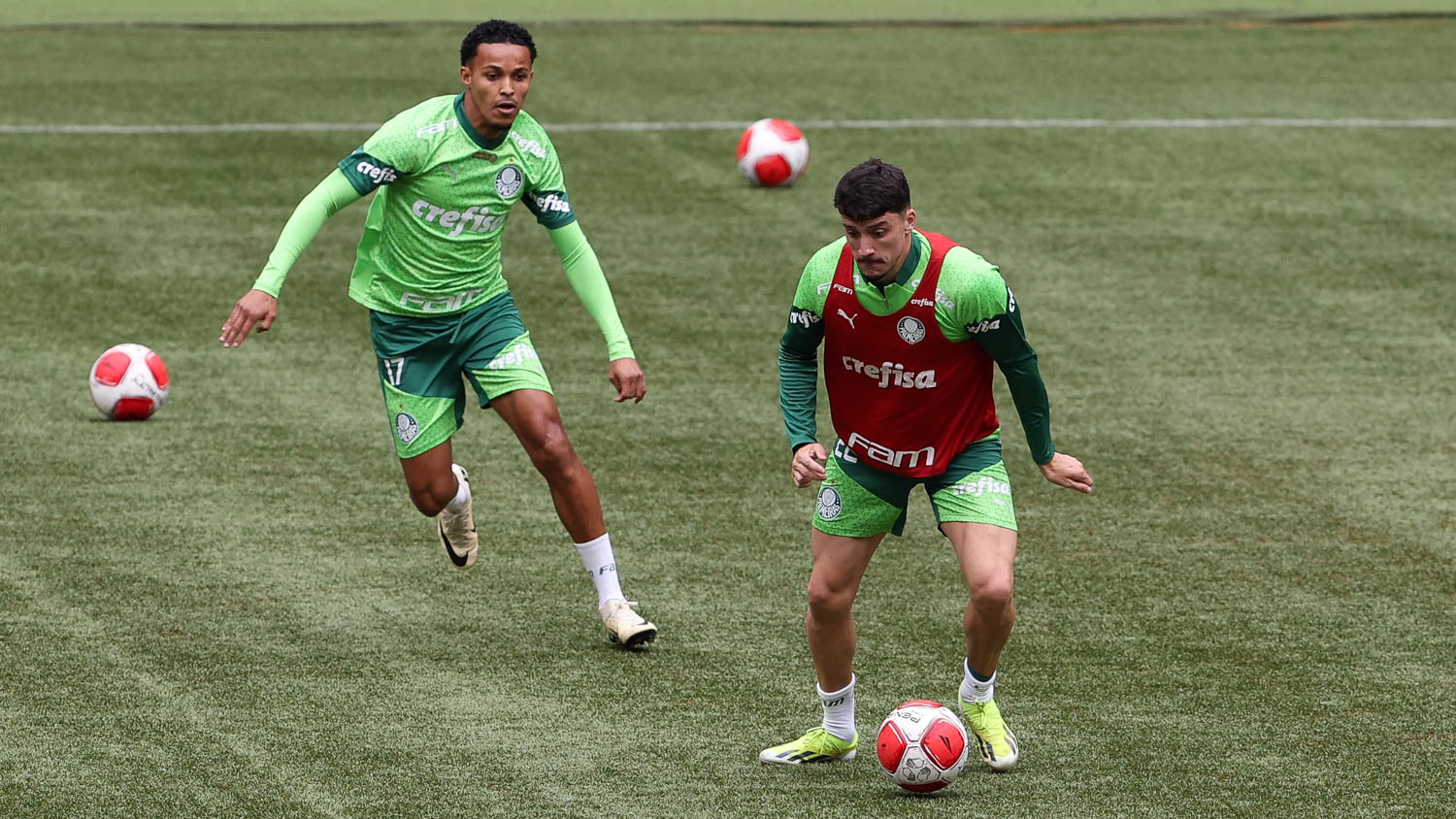 treino do Palmeiras no Allianz Parque: fotos mostram preparação da equipe