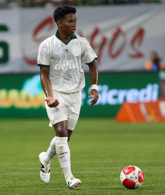 Endrick (Foto: Fabio Menotti/Palmeiras)