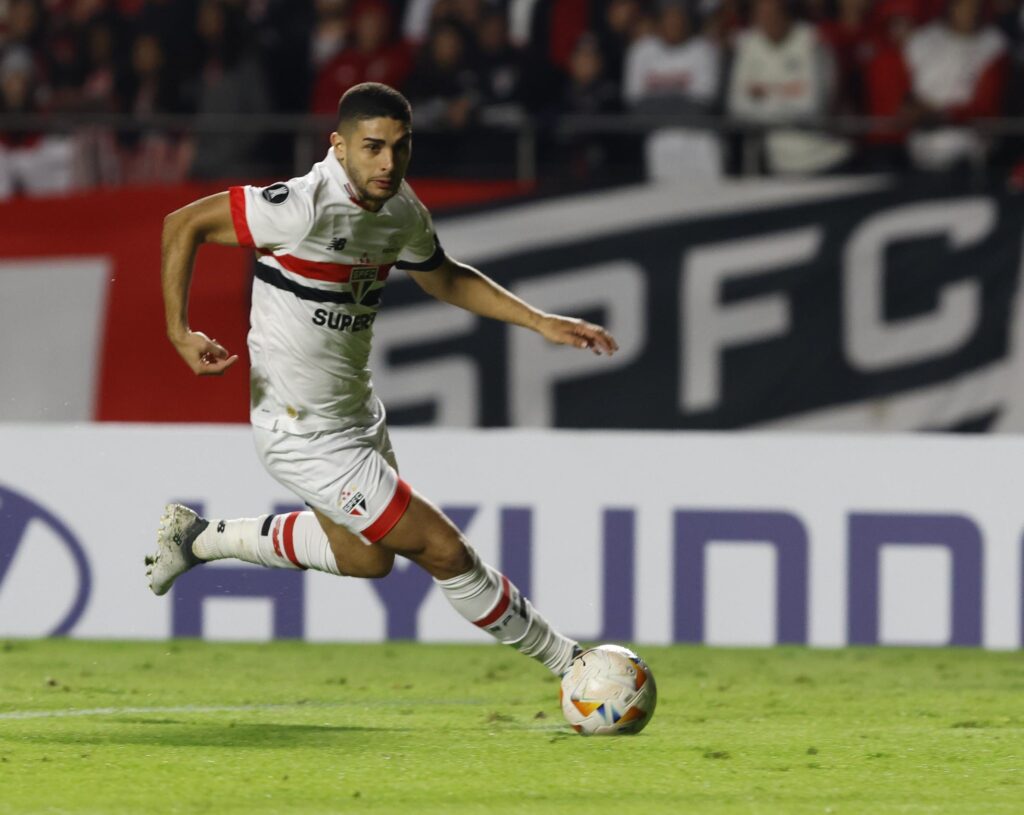 Michel Araújo (Foto: Rubens Chiri e Paulo Pinto/Saopaulofc.net)