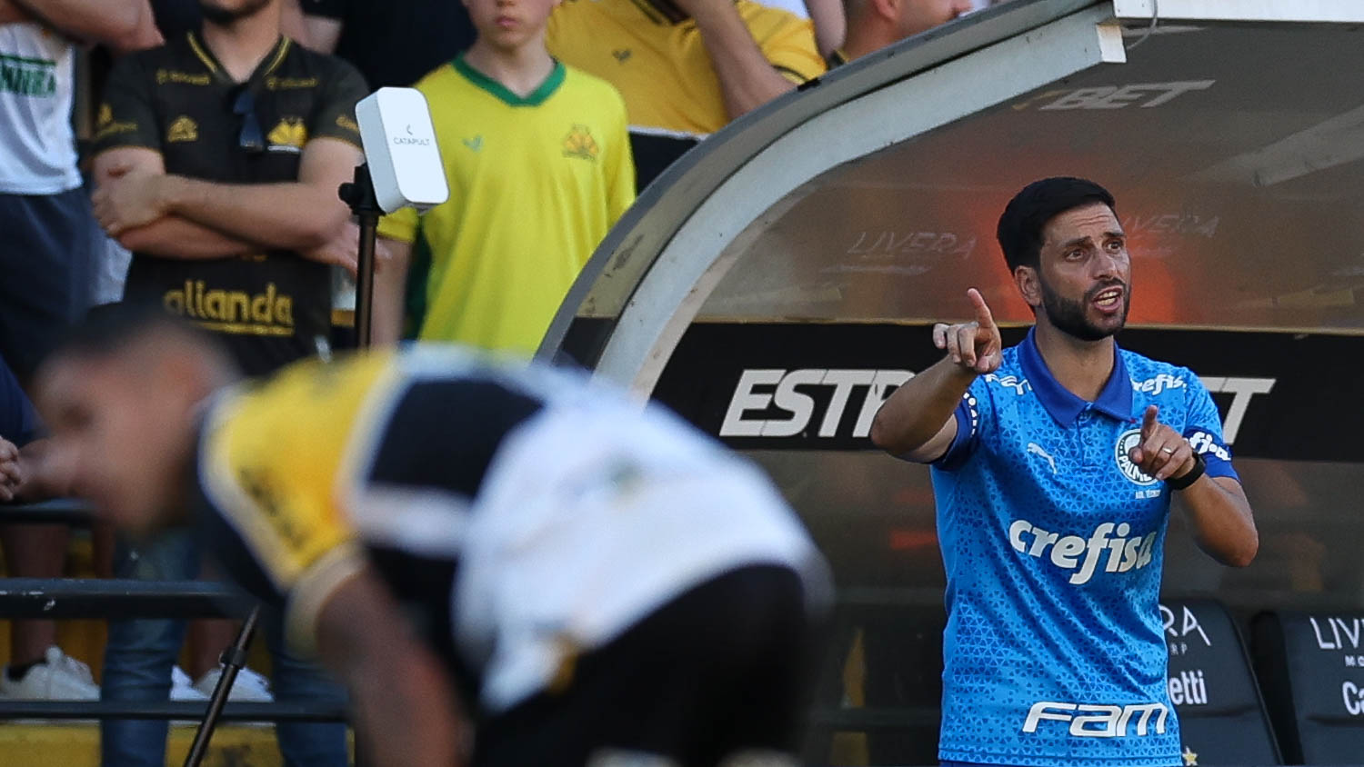 Auxiliar celebra bom desempenho do Palmeiras fora e busca evolução em casa