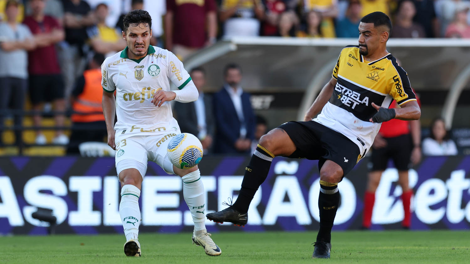 Palmeiras garante vitória nos acréscimos e conquista vaga no G6 do Brasileirão.