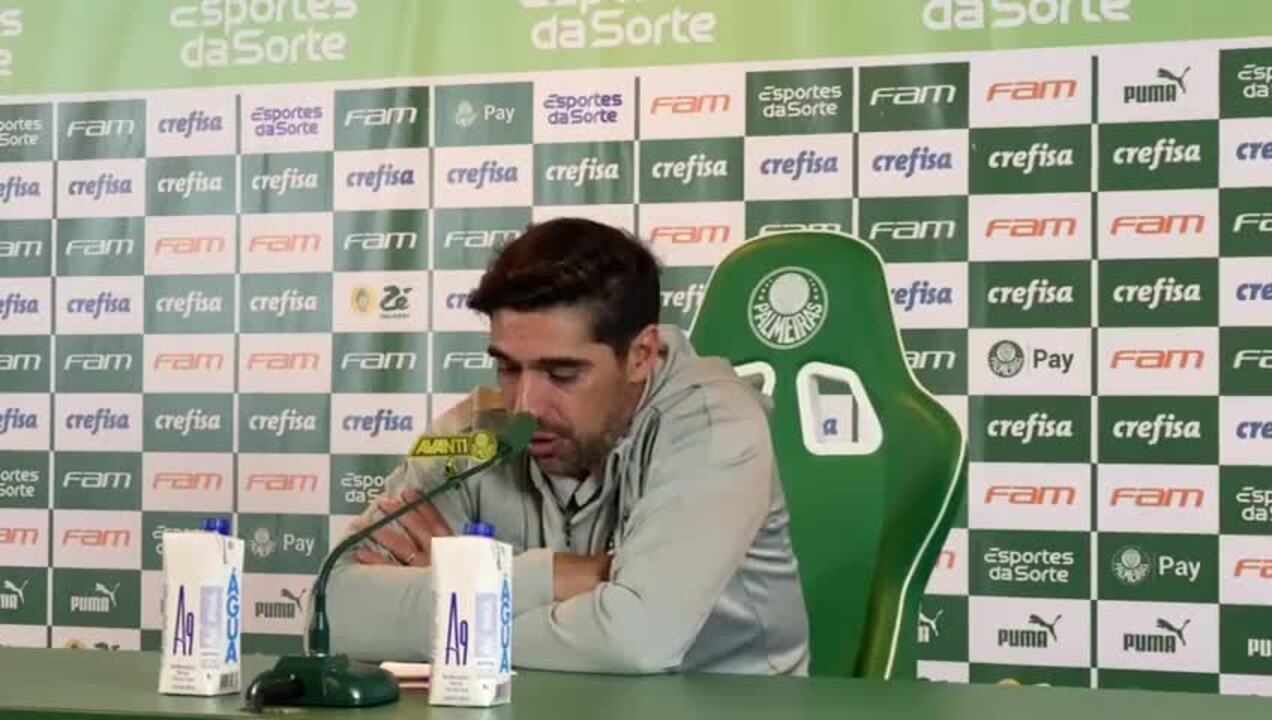 Abel lamenta chance perdida de resolver jogo no primeiro tempo.