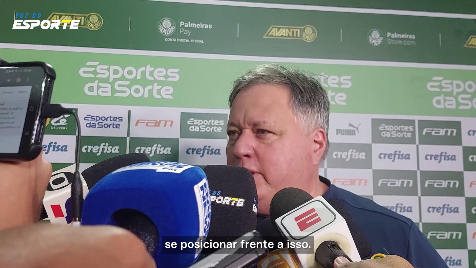 Não Parar o Campeonato Brasileiro: Opinião de Anderson Barros do Palmeiras