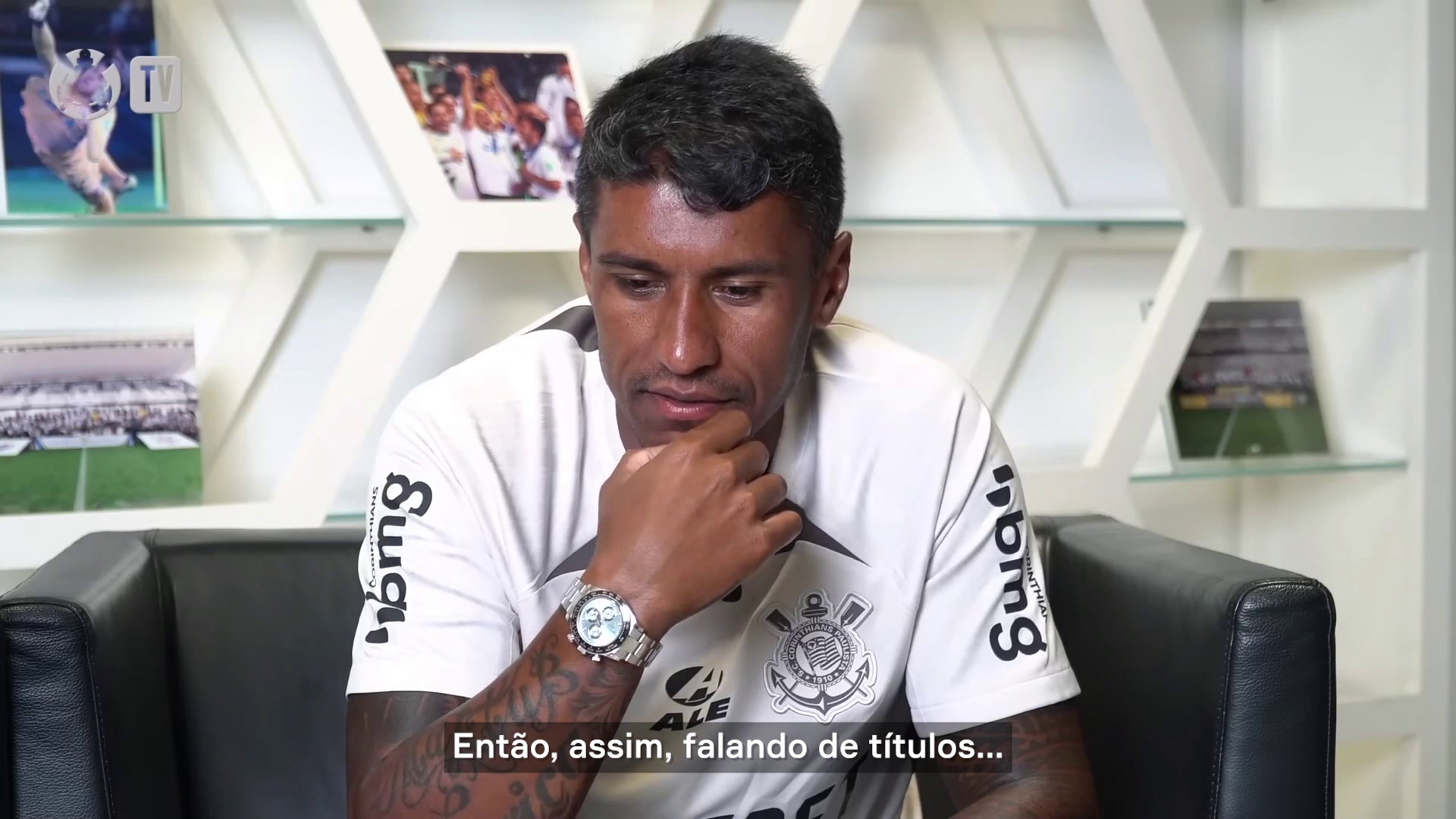 Paulinho destaca títulos e legado como inspiração no Corinthians
