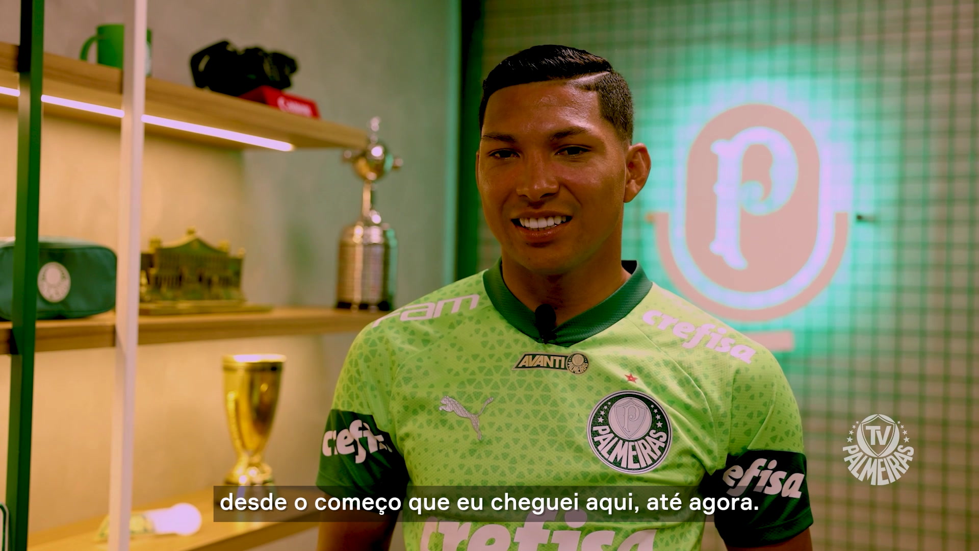 Rony celebra 250 jogos pelo Palmeiras: 