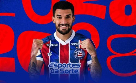 Na mira do Palmeiras, Cauly amplia contrato com o Bahia até o fim de 2028