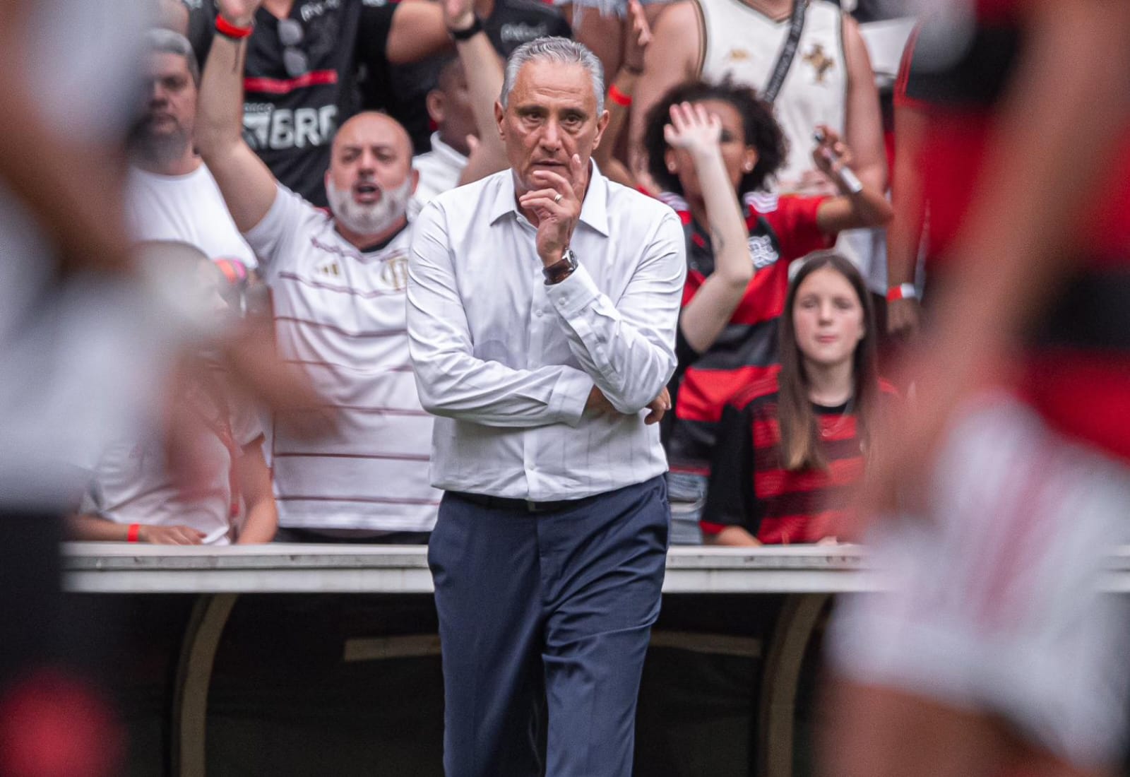 Tite elogia desempenho do Flamengo em vitória sobre o Fluminense