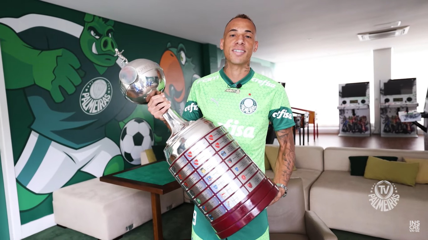 Breno Lopes se despede do Palmeiras após anúncio no Fortaleza.