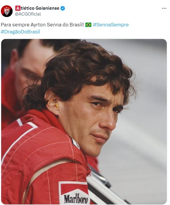 Times brasileiros homenageiam Ayrton Senna