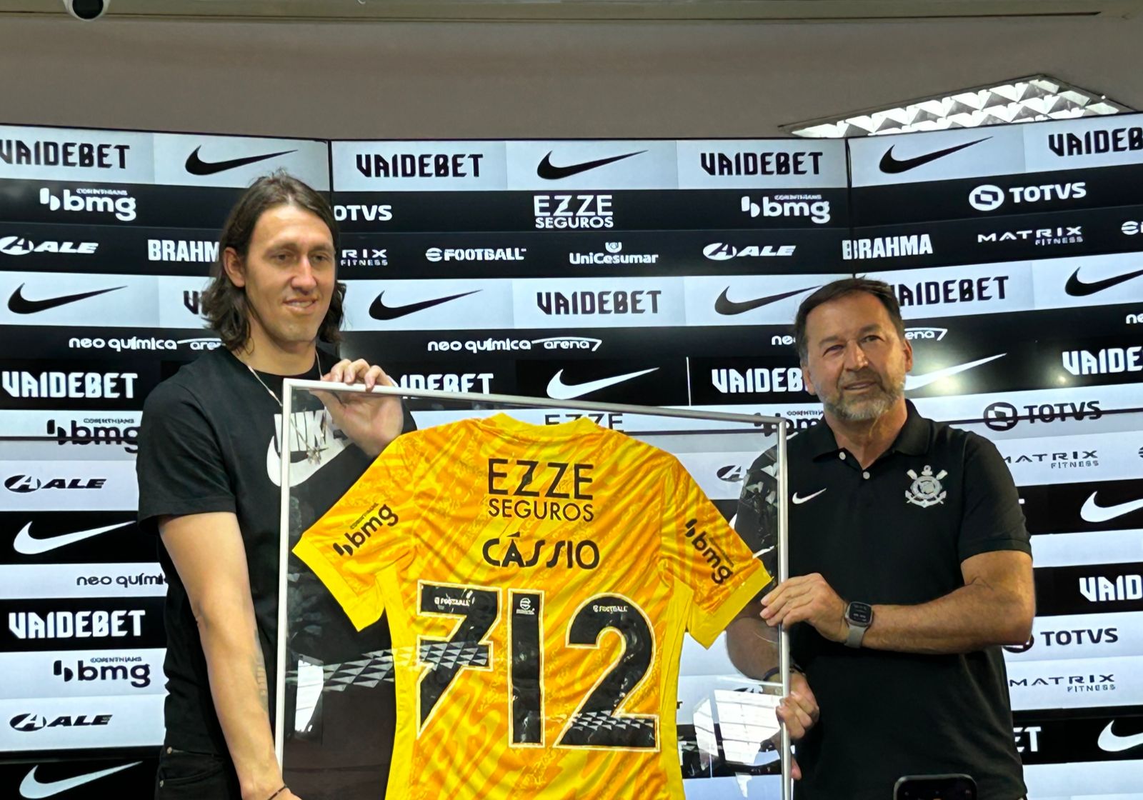 Homenagem a Cássio: Busto será erguido no Parque São Jorge.