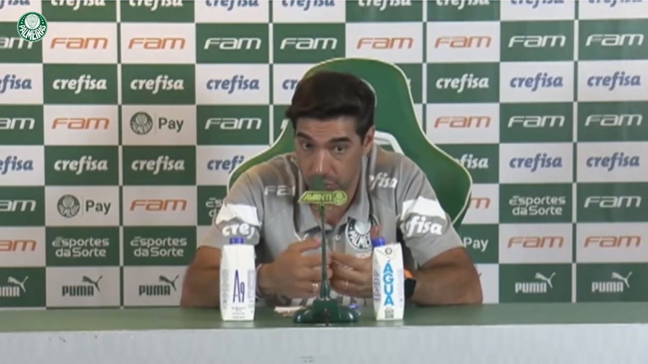 Abel discorda da posição das linhas em impedimento de Rony no VAR