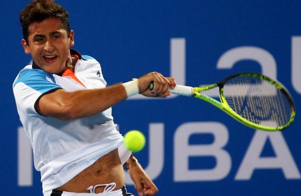 Wawrinka venceu tranquilamente o espanhol Nicolás Almagro em sets diretos