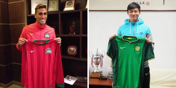 Rafael Marques e Zizao: famas diferentes no Brasil, desempenho idêntico no Campeonato Chinês