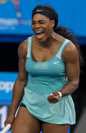 Serena Williams derrotou a tcheca Lucie Safarova pela Copa Hopman (Foto: Tony Ashby)