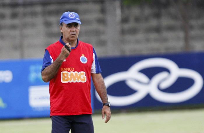 O técnico Marcelo Oliveira exaltou a tradição do Cruzeiro e se mostrou otimista com o movimento vivido pelo clube