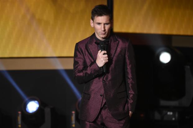 Messi está na Seleção do Ano da Fifa, mas viu Cristiano Ronaldo vencer a Bola de Ouro (foto: Olivier Morin)