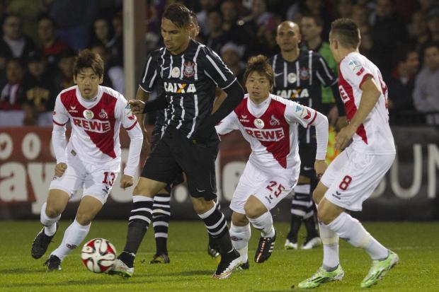 Paolo Guerrero foi discreto na estreia do Corinthians na temporada (foto: Daniel Augusto Jr.)