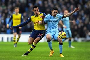 Arsenal e City fizeram um grande jogo em Manchester