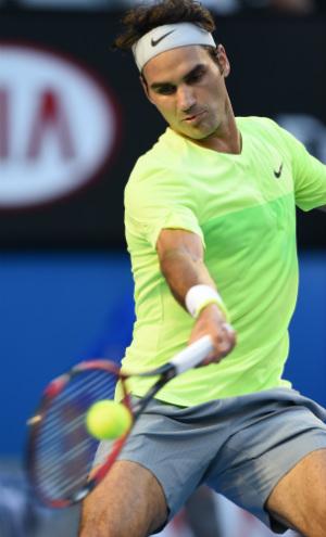 Roger Federer bateu Yen-Hsun Lu por 3 sets a 0 (Foto: William West)
