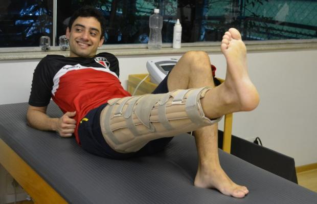 Daniel passou por cirurgia e, depois de um período de repouso, iniciou o tratamento no São Paulo