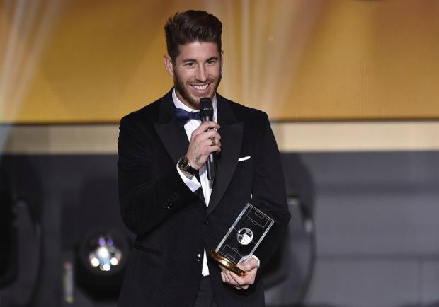 Sergio Ramos foi escolhido o melhor jogador do Mundial de Clubes da Fifa em 2014 (Foto: FABRICE COFFRINI)