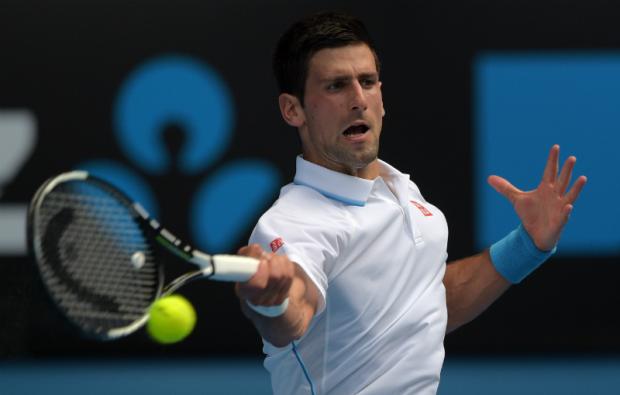 Novak Djokovic passou sem problemas pelo russo Andrey Kuznetsov: 6/0, 6/1 e 6/4