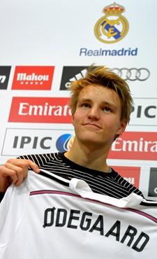 Odegaard é aposta do Real Madrid para os próximos anos