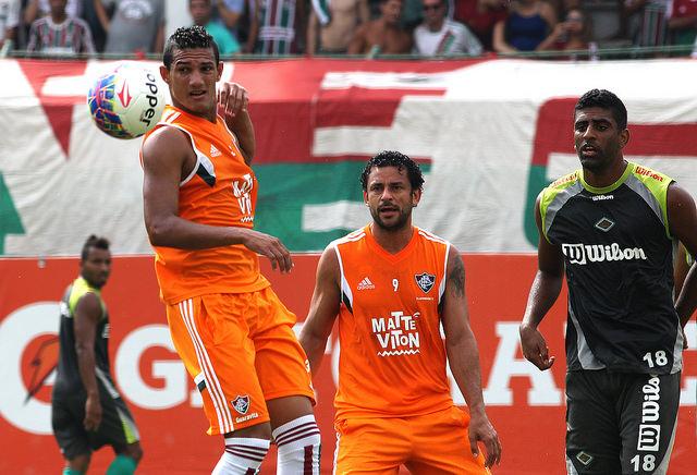 O atacante Lucas Gomes torce pela permanência de Fred no Fluminense