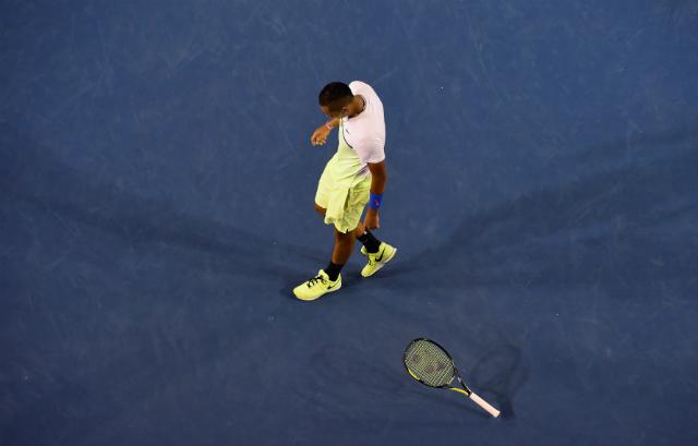 Nick Kyrgios jogou bem, mas não foi o suficiente para deter o britânico Andy Murray (Foto: Manan Vatsyayana)