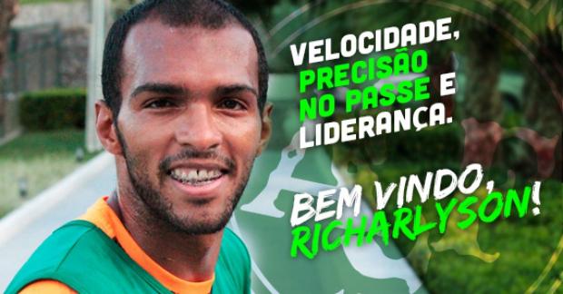 Depois de uma rápida passagem pelas quadras de vôlei, Richarlyson está de volta aos gramados