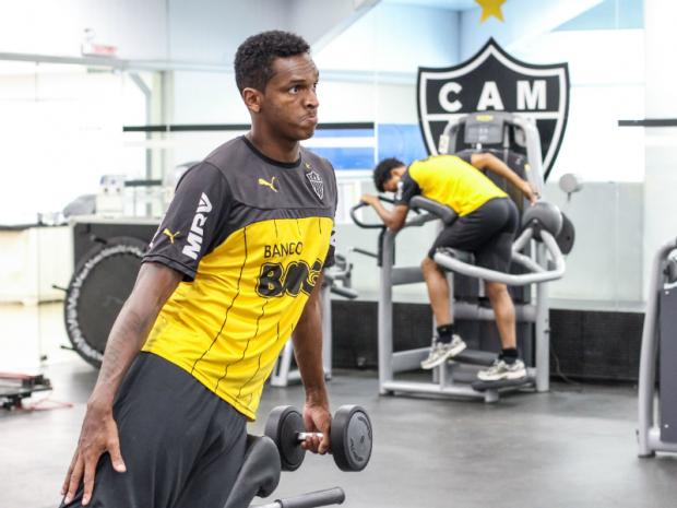 Nesta terça-feira, atividades físicas na academia marcaram a reapresentação do elenco atleticano