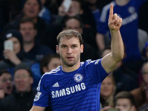 No primeiro tempo da prorrogação, Ivanovic garantiu o avanço do Chelsea (Foto: Glyn Kirk)