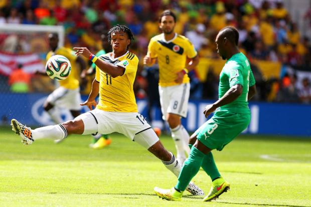 Cuadrado ficou conhecido principalmente por atuar pela seleção Colombiana na Copa do Mundo de 2014 (Foto: Célio Messias)